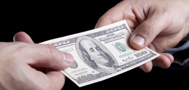 إعطاء الميت فلوس للحى في المنام